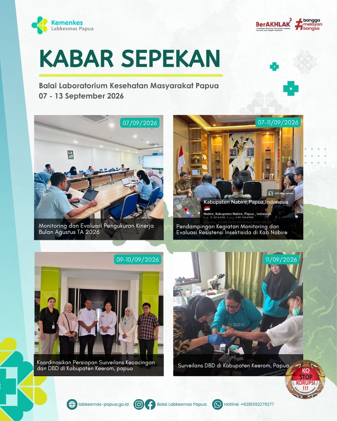 Kabar Sepekan Edisi Kedua Bulan September 2026 - 1